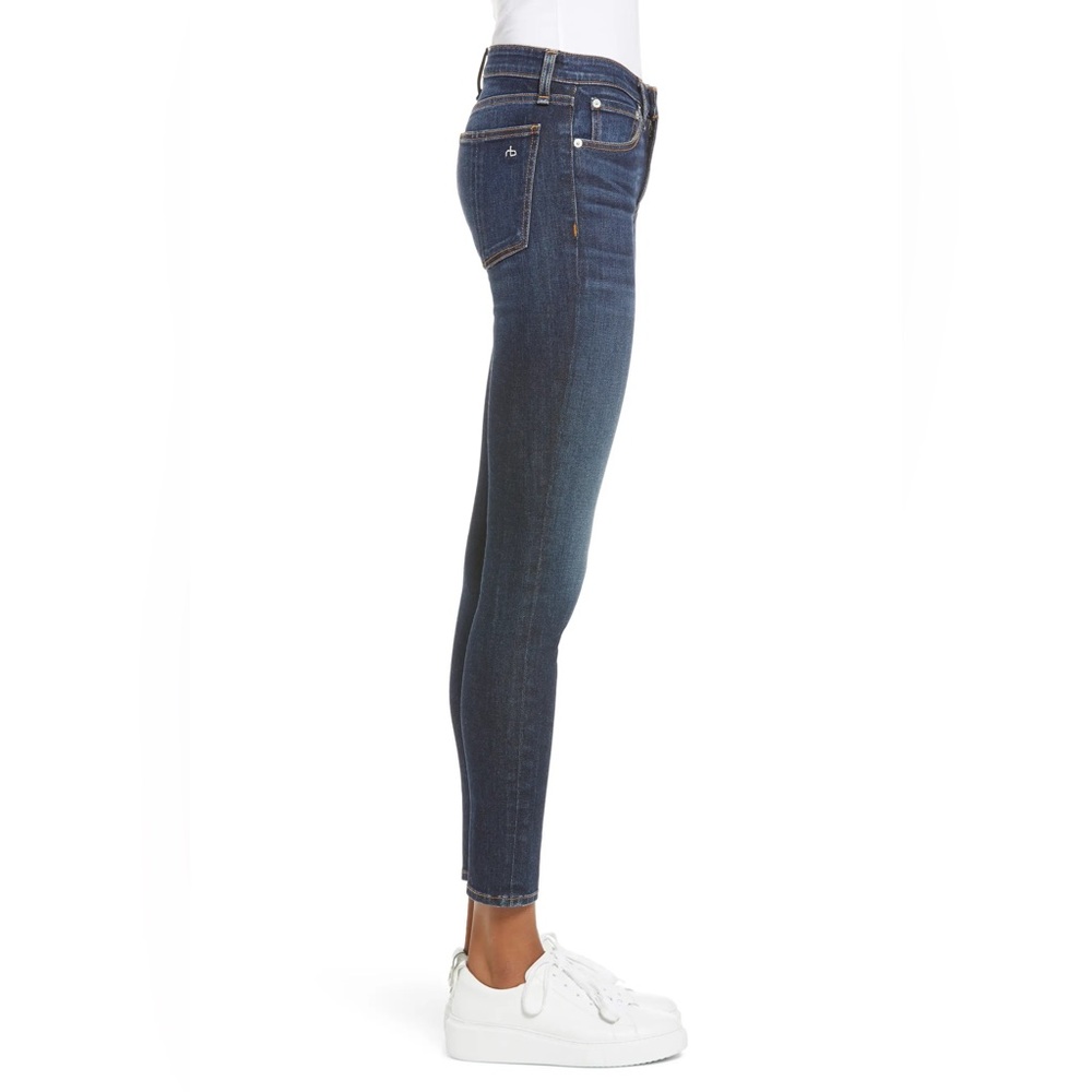 Rag and bone high rise ankle skinny Jean Sz 25!